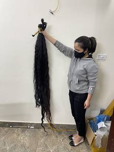 Le plus long ondulé vietnamien en vrac cheveux humains Premium Double Super Double qualité - Product Image 2