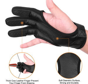 Gants de tir à l'arc personnalisés, couleur et design personnalisés, gants durables pour la pratique du tir à l'arc sur cible et l'archerie traditionnelle - Product Image 3