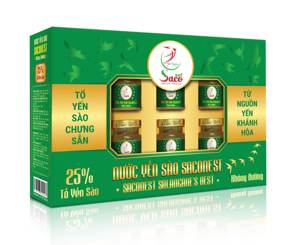 Saconest Premium Bird's Nest Bebidas Sin Rock Sugar 15% Nest - 6 Frascos/Caja-De Vietnam-Bueno para la salud (Isomalt) - Product Image 5