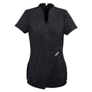 Camiseta Túnica para Salón de Belleza y Spa, Uniforme Unisex de Algodón para Personal de Limpieza de Hoteles, Camareros y Trabajadores de Spa y Salón - Product Image 1