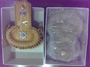 Uniforme WOK personnalisé avec badges de broderie tressés en fil métallique rembourré Équipement de défense personnelle avec épaulettes d'épaule - Product Image 2