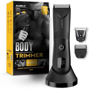 Rasoir électrique pour homme avec lumière LED et écran, lame en céramique étanche - Product Image 2