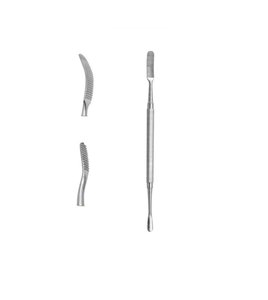 Lima de hueso Miller de acero inoxidable de grado alemán, de doble punta, para cirugía, odontología, ortopedia y periodoncia, para suavizar y dar forma a los huesos. - Product Image 3