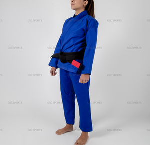 Uniforme de jiu jitsu brasileño para mujer, con logotipos y parches personalizados, compra a granel para hacer marca privada a precio barato - Product Image 3