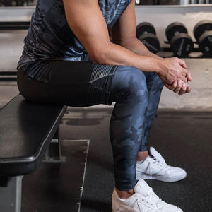 Leggings sublimation pour homme Spats Mma Bjj Grappling Compression Pants Sublimated Spats - Product Image 4