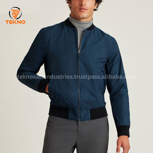 Chaqueta de bombardero para hombre con logotipo y tamaño de color personalizado, venta al por mayor, transpirable, mejor estilo, precio barato, chaqueta de bombardero para hombre, servicio OEM - Product Image 2