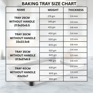 Metal Best Selling Stainless Steel Baking Tray Cooling Rack for Oven BBQ Serving Deep Shallow Pan Roasting Tray - Product Image 4