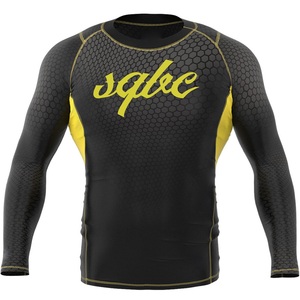 Black Green Compression Shirt, <b>Beast</b> Design BJJ <b>Gear</b>, Jiu Jitsu Rash Guard & NO GI Ranked Rash Guard For BJJ - Product Image 4