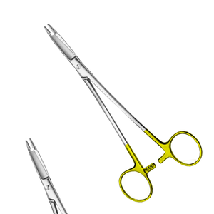 Olsen-Hegar Tijera/Portaagujas Manual Inserto de carburo de tungsteno 147mm de largo Instrumentos quirúrgicos de acero inoxidable reutilizables - Product Image 1