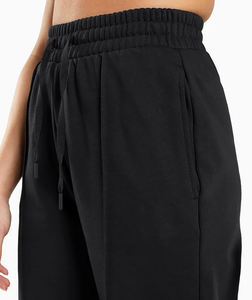 Pantalones Deportivos para Mujer 2026, Mezcla de Poliéster/Algodón, Cintura Elástica, Pantalones Casuales para Deporte y Descanso, Fabricante OEM, Venta al Por Mayor - Product Image 3