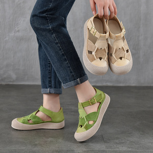 Ballerines classiques pour femmes, bout rond, faciles à enfiler, confortables, chaussures décontractées pour la marche quotidienne. - Product Image 3