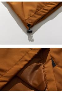 Custom Vintage <b>Hoodie</b> Outdoor Hiking Windbreaker Waterproof <b>Work</b> Jacket Utility Zip up Casual Sports Jacket for <b>Men</b> - Product Image 2