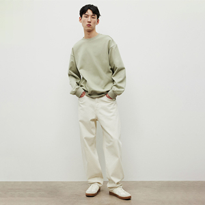 Vente en gros de sweats à capuche surdimensionnés en molleton lourd 360g, personnalisés, unisexes, en coton/polyester, tricotés, de haute qualité - Product Image 6