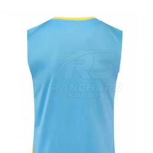 Conjunto de Uniforme Deportivo de Voleibol Personalizado con Color, Sin Mangas, Logotipo y Número, OEM ODM, Sublimación - Product Image 6