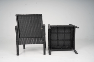 เบาะรองนั่งขนาด5ซม. สำหรับใช้กลางแจ้งโรงแรมเฟอร์นิเจอร์หวาย4-Seater หรูหราโลโก้ที่กำหนดเอง - Product Image 5