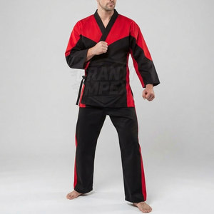 Ropa de Artes Marciales de Alto Rendimiento, Traje de Karate Ligero, Transpirable y Ecológico para Hombres, para Entrenamiento y Ejercicio - Product Image 4