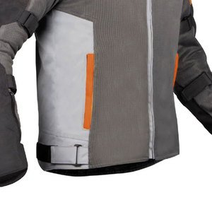 Veste de moto unisexe d'été, taille plus, équipement de protection, course, réfléchissante, manches longues, 220g polyester/nylon - Product Image 4