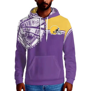 Colección Invierno 2025 Sudadera con Capucha para Hombre 100% Algodón Sublimado Suave Cálida Transpirable de Alta Calidad Más Vendida Manga Larga - Product Image 6