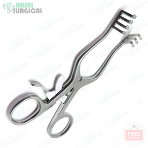 Volkman Retractor color dorado 4 puntas afiladas instrumento quirúrgico Volkman Retractor instrumento ortopédico - Product Image 4
