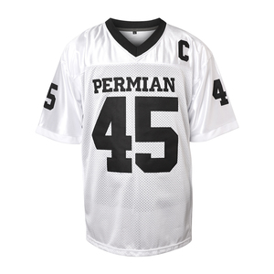 Venta caliente personalizado fútbol americano Jersey Streetwear deportes Jersey Boxy Fit malla camiseta Unisex - Product Image 1