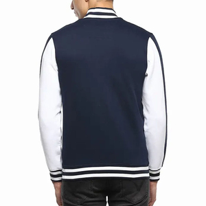 Chaqueta Varsity de Béisbol Bordada para Hombre de Alta Calidad del Fabricante, Venta al por Mayor, OEM, Chenilla, Chaqueta Varsity para Hombre - Product Image 4