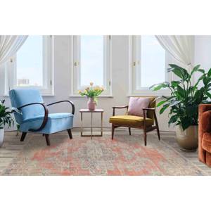 Tapis imprimé médaillon : Luxe, coloré, décoration de bureau, de cuisine, tapis en velours - Product Image 2