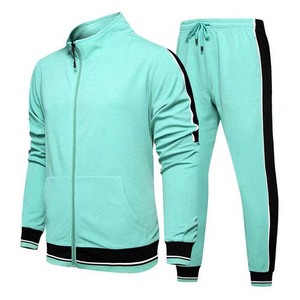 Survêtements en coton 500 g/m² personnalisés de qualité supérieure, sweat à capuche zippé et pantalon de survêtement pour toutes les saisons, vêtements de sport, vêtements de jogging, ensembles de 2 pièces - Product Image 1