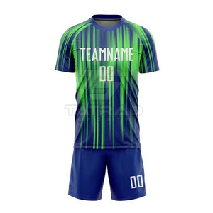 Uniforme de Fútbol Sublimado Estampado Personalizado de Alta Calidad con Características Transpirables, Ligeras y de Secado Rápido - Product Image 2