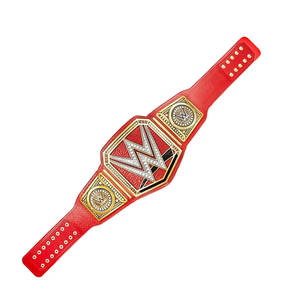Professional High Waist Leather <b>Wrestling</b> <b>Belt</b> for Events Promotions Fans & Collectors-Premium Design with Durable Material - Product Image 1
