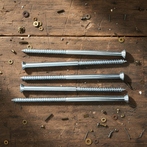 Tornillo para Madera PDC de Acero al Carbono, Rosca Gruesa, Punta Afilada, Óxido Negro, Métrico/Pulgada, Clase 4, Alta Resistencia, Personalizable - Product Image 1