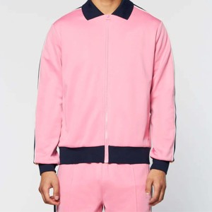"Durable and Stylish <b>Track</b> <b>Jacket</b> and Pants Set - High-Quality Fabric for Sports and Casual Outfits" - Product Image 6