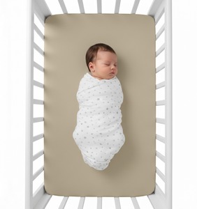 Sábana Ligera para Cuna, Sensación Suave y Acogedora para Dormir, para Camas de Recién Nacidos y Bebés - Product Image 2