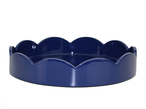 Nhat Minh Artisanat Plateau Laque Plateau Rond Laqué Pétoncle Fait Main Du Vietnam - Product Image 3