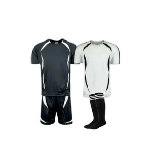 100% uniformes de fútbol de poliéster para hombres conjuntos de camisetas de fútbol transpirables sublimación ropa de fútbol para adultos - Product Image 5