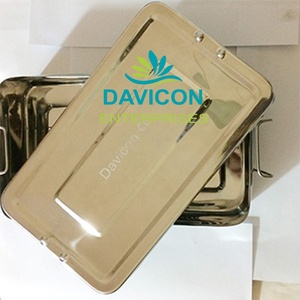 กล่องทำฟันสแตนเลสแบบไม่มีรู,อุปกรณ์ทำฟัน - Product Image 1