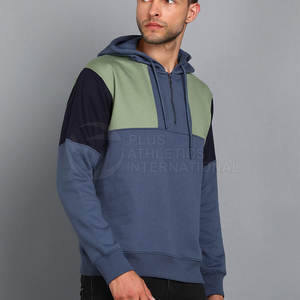 Sudadera con Capucha para Hombre, 100% Algodón, Personalizable al por Mayor, de Alta Calidad, Corte Ajustado, Básica, con Media Cremallera, 2026 - Product Image 4