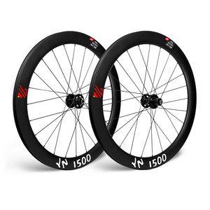 Set di Ruote in Carbonio BUCKLOS YN1500 per Bici da Strada, 700C, Freno a Disco Center Lock, 45/50/57mm - Product Image 1