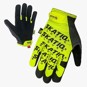 Skatiq SG-2410ถุงมือช่างหนังไนลอนบุนวม, ถุงมือนิรภัยสำหรับกลางแจ้งขนาด XL ตัด A6สูงกันลื่นกันน้ำ - Product Image 1