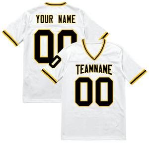 Maillot de football américain personnalisé en gros maillot de football américain à broder avec nom et numéro à coudre pour hommes/jeunes - Product Image 4