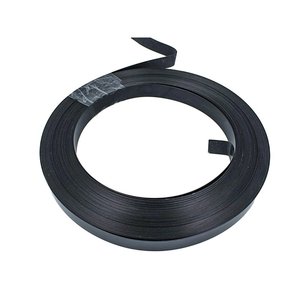Barra di ferro profilo banda in acciaio larghezza 16mm piatto 0.5mm 25 metri per il sistema di trazione luce a LED StarLine- - Product Image 1
