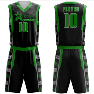 Uniforme de baloncesto juvenil personalizado de alta calidad, últimas llegadas, ropa deportiva para exteriores, opción de talla grande - Product Image 1