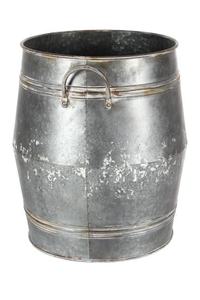 Macetas martilladas antiguas de Metal con asas para decoración de plantas de jardín macetas decorativas para el hogar con Juego de 2 - Product Image 6