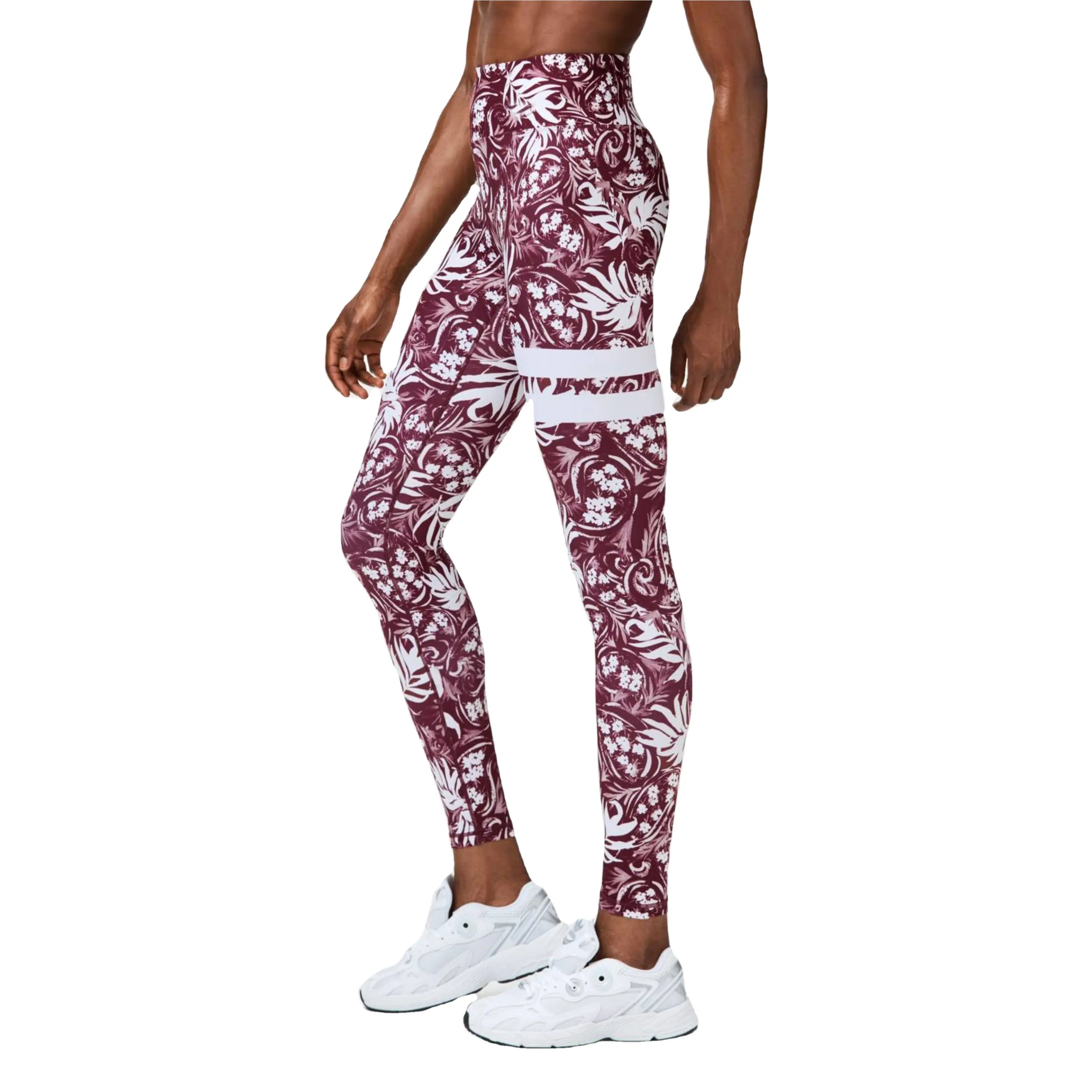 Sublimation Tights Yoga Custom Digital Printed Leggings for Woman White Yoga Pants Yoga Pants Leggings Women