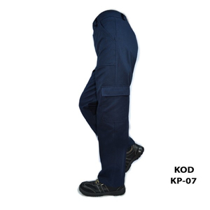 Pantalon de sécurité haute visibilité respirant et réfléchissant de couleur personnalisée pour hommes - Vêtements de travail avec impression numérique et fusion sans couture - Product Image 6