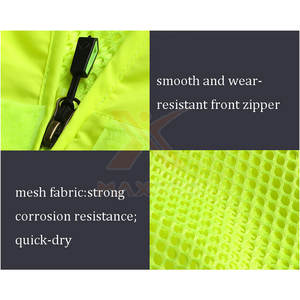 Chaleco Reflectante de Seguridad de Alta Calidad con Nuevo Diseño, de Secado Rápido y Transpirable - Product Image 5