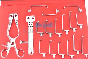 Ensemble d'écarteur cervical Caspar de la colonne vertébrale neuro orthopédique chirurgicale Aesculap de haute qualité - Product Image 3