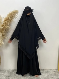 Vente en gros usine Thobe / Thawb Abaya femme robe musulmane Abaya robe musulmane Abaya en lin - Product Image 4