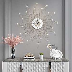 Luxury Modern Collection Metal Wall <b>Clock</b> for Home Hotels Restaurant & Wedding Wall Art Decorate Gold Finishing Metal Wall <b>Clock</b> - Product Image 4