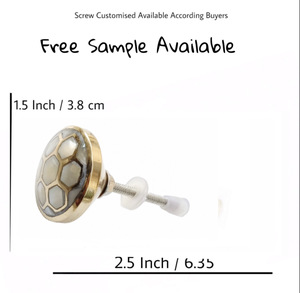 Mother of Pearl Handicrafts Elegant Drawer <b>Door</b> Cabinet Knobs & Pull Handle for Kitchen Wardrobe Bedroom Bathroom Living Room - Product Image 3