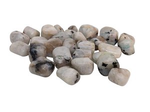 หินมูนสโตนสีรุ้งขัดด้วยมือพลอยคริสตัลบำบัดกึ่งมีค่าสำหรับตกแต่งบ้าน - Product Image 6